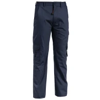 Pantalón de Trabajo Multibolsillos Elástico 100% Algodón Sottozero Brasco E0203