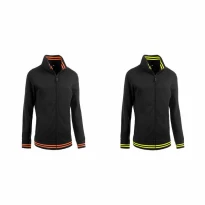 Sudadera de Trabajo Stretch para Mujer con Cierre Completo Sottozero Butterfly Black Line E0932