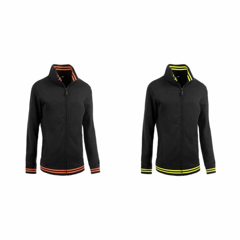 Sudadera de Trabajo Stretch para Mujer con Cierre Completo Sottozero Butterfly Black Line E0932