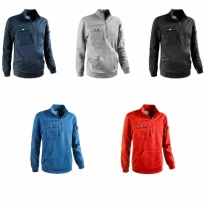 Sudadera de Trabajo Multibolsillos con Media Cremallera Sottozero Tank 50250
