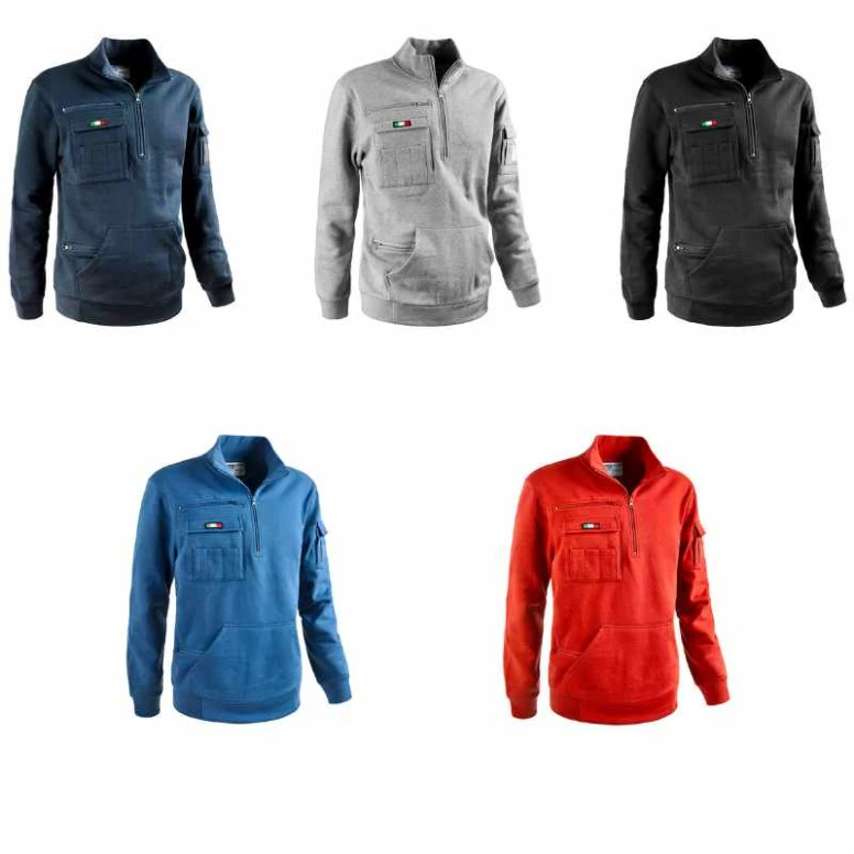 Sudadera de Trabajo Multibolsillos con Media Cremallera Sottozero Tank 50250