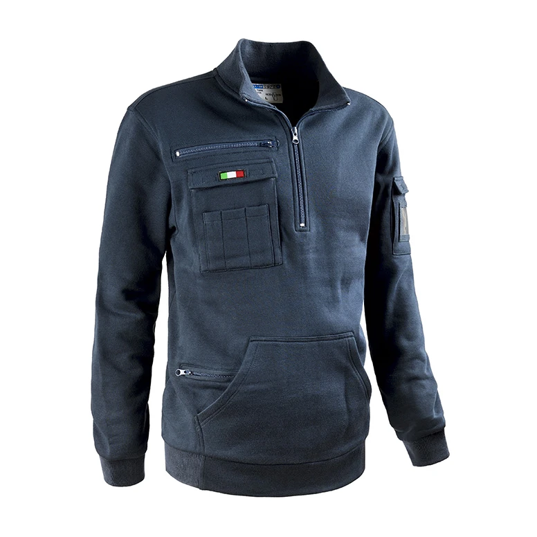 Sudadera de Trabajo Multibolsillos con Media Cremallera Sottozero Tank 50250