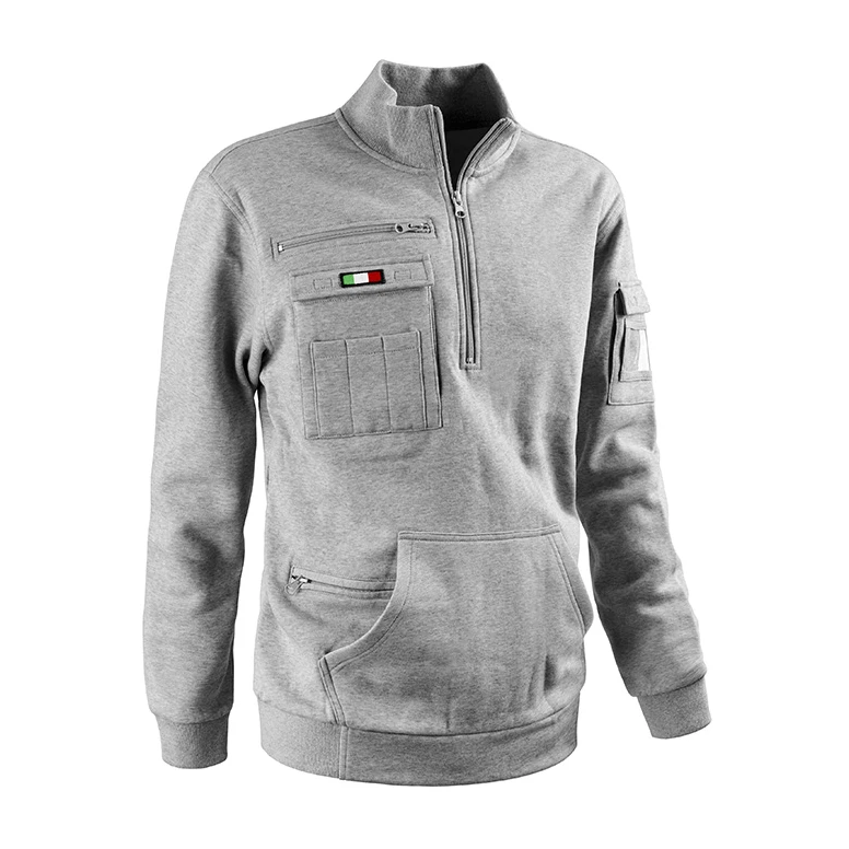 Sudadera de Trabajo Multibolsillos con Media Cremallera Sottozero Tank 50250