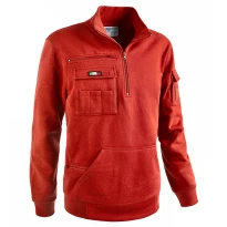 Sudadera de Trabajo Multibolsillos con Media Cremallera Sottozero Tank 50250