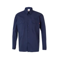 Camisa de trabajo de manga larga Multibolsillos Velilla 520
