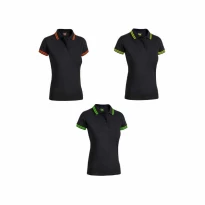 Polo de Trabajo Mujer Stretch Sottozero Sissi Black Line E0489