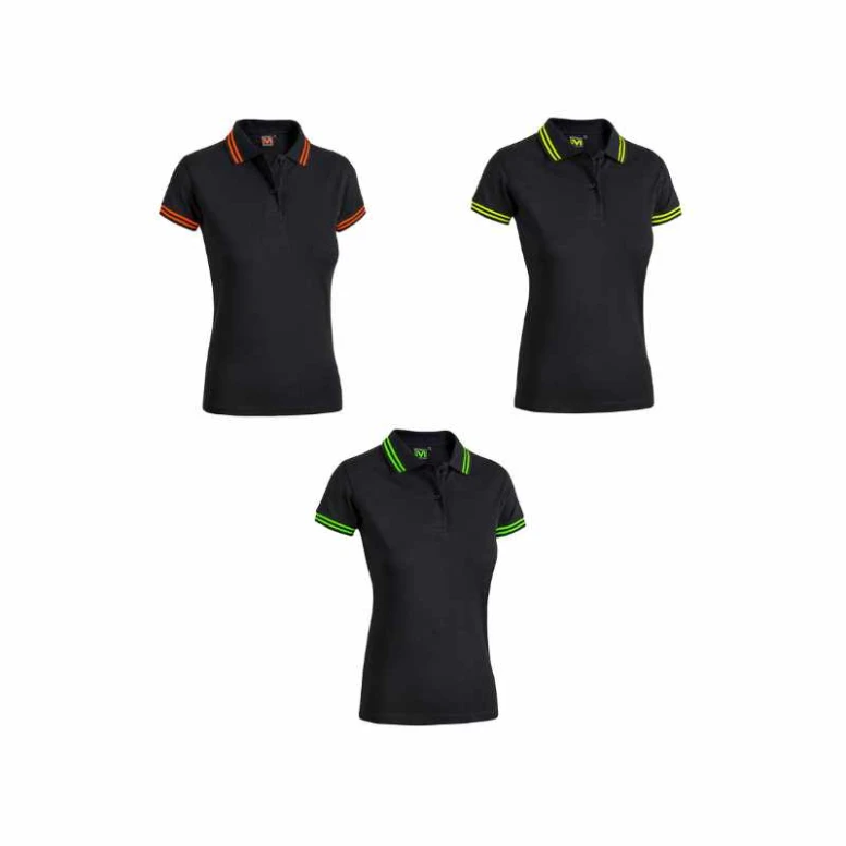 Polo de Trabajo Mujer Stretch Sottozero Sissi Black Line E0489