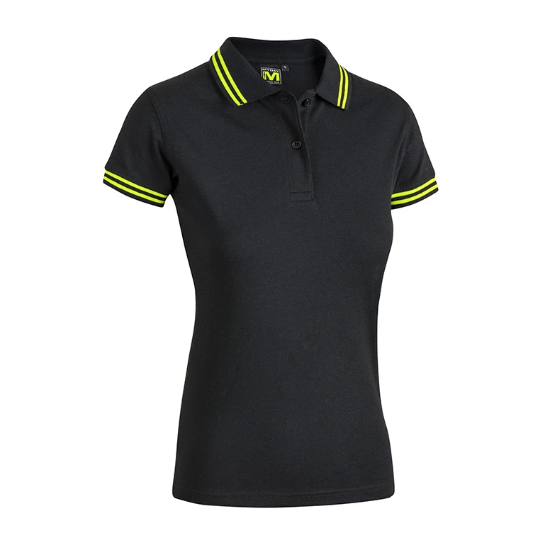 Polo de Trabajo Mujer Stretch Sottozero Sissi Black Line E0489