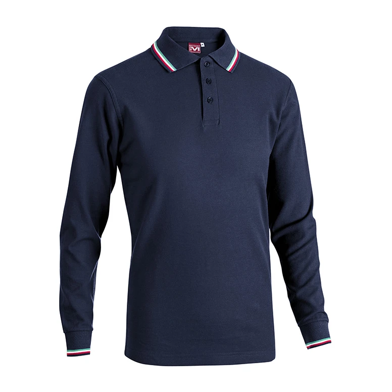 Polo de Trabajo Manga Larga 100% Algodón Sottozero Becker Sport E0414