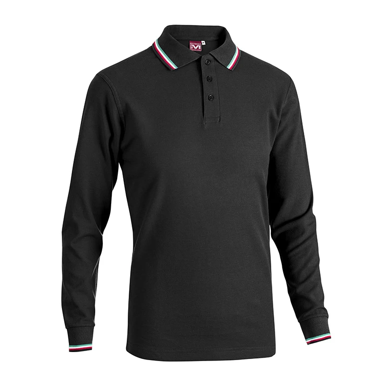 Polo de Trabajo Manga Larga 100% Algodón Sottozero Becker Sport E0414