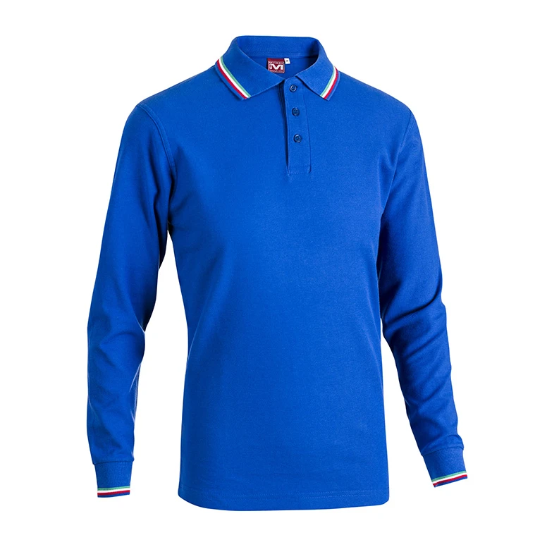 Polo de Trabajo Manga Larga 100% Algodón Sottozero Becker Sport E0414