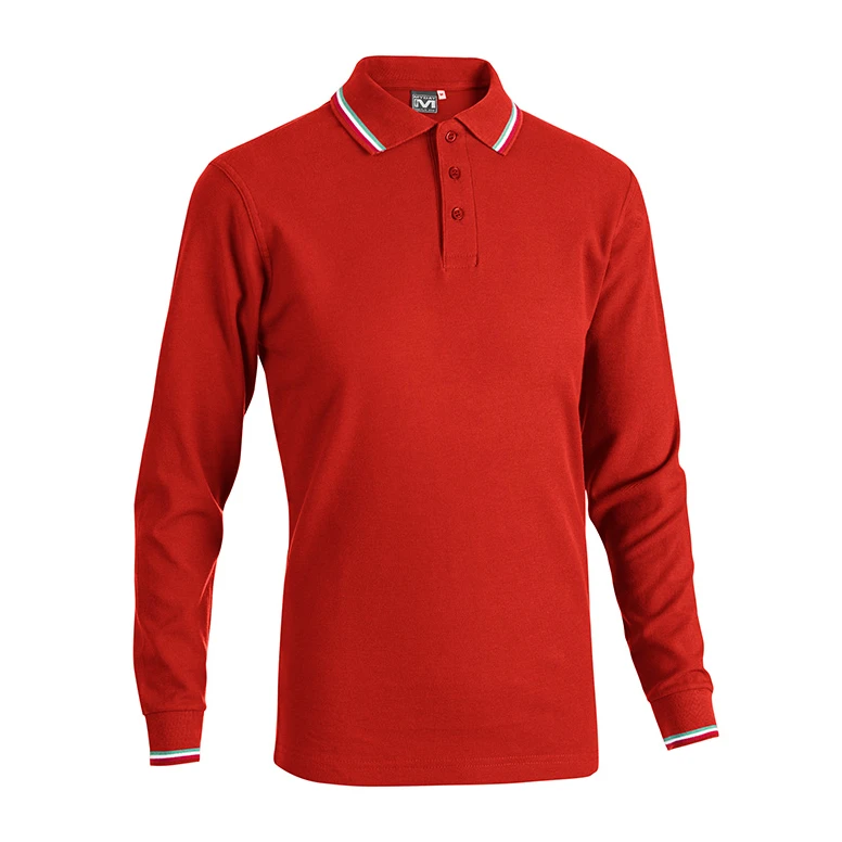 Polo de Trabajo Manga Larga 100% Algodón Sottozero Becker Sport E0414