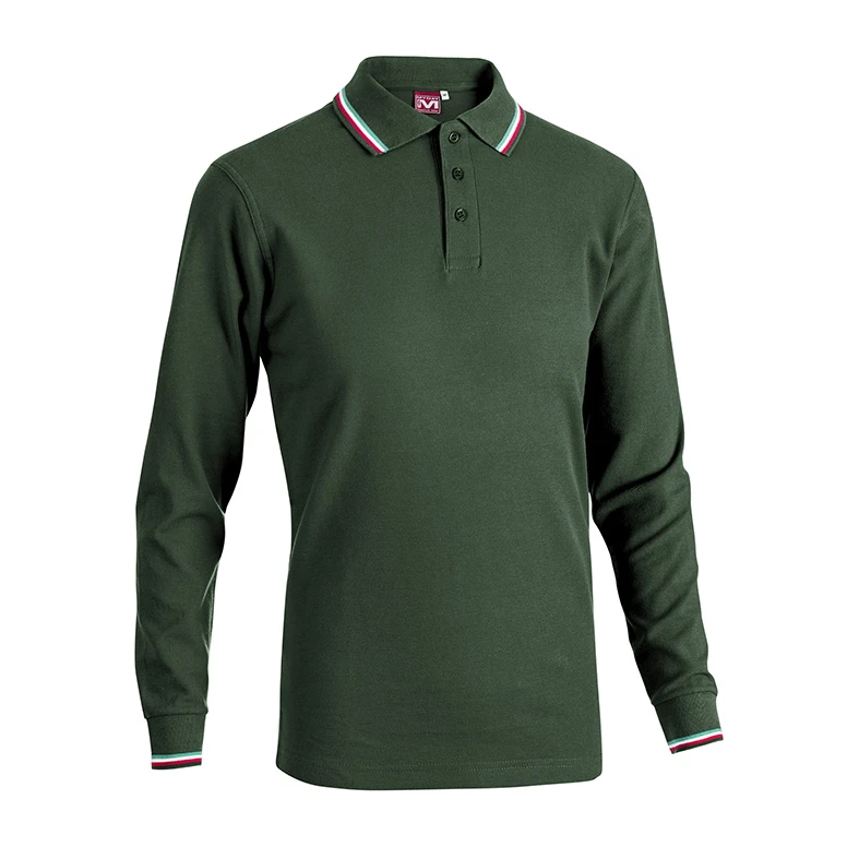 Polo de Trabajo Manga Larga 100% Algodón Sottozero Becker Sport E0414