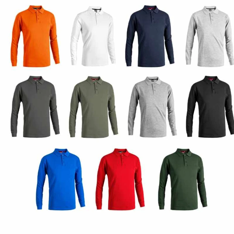 Polo de Trabajo Manga Larga 100% Algodón Sottozero Becker E0406