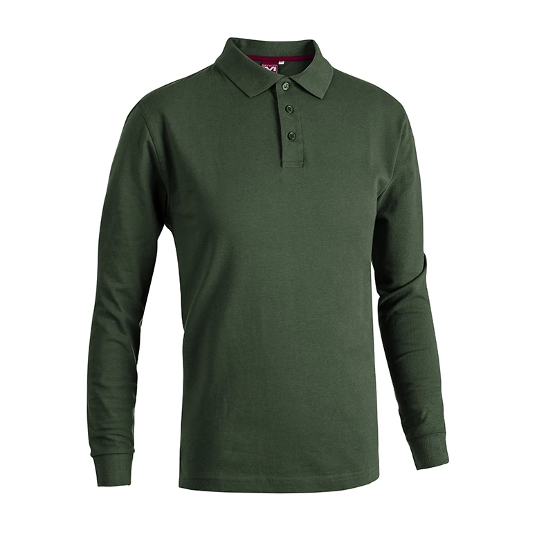 Polo de Trabajo Manga Larga 100% Algodón Sottozero Becker E0406