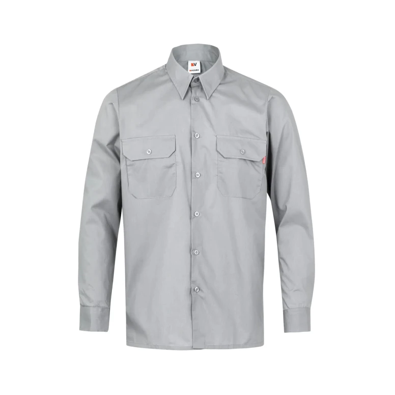 Camisa de trabajo de manga larga Multibolsillos Velilla 520