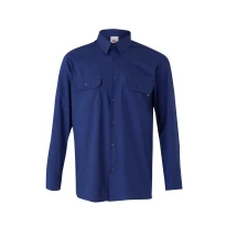 Camisa de trabajo de manga larga Multibolsillos Velilla 520