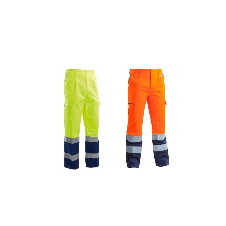 Pantalón de trabajo Multibolsillos Alta Visibilidad de invierno P&P Loyal AVB02 205