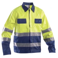 Chaqueta de trabajo Alta Visibilidad Multibolsillos 100% Algodon P&P Loyal AVB05 110