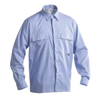 Camisa de trabajo Ignífugo Antiestático Antiacido Trivalente P&P Loyal IGN08 528