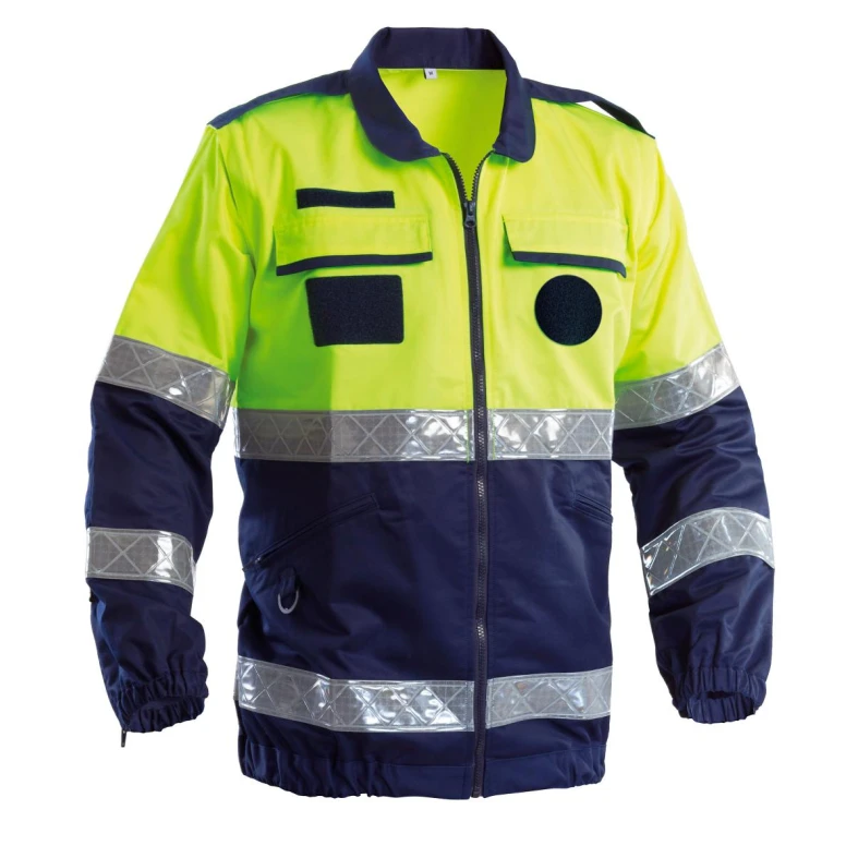 Cazadora de trabajo Alta Visibilidad Multibolsillos Protección Civil P&P Loyal AVR98 209
