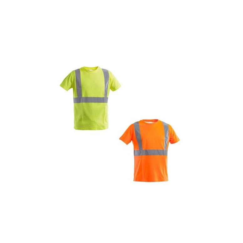 Camiseta de trabajo Alta Visibilidad Cuello redondo Mangas cortas P&P Loyal AVC14 202