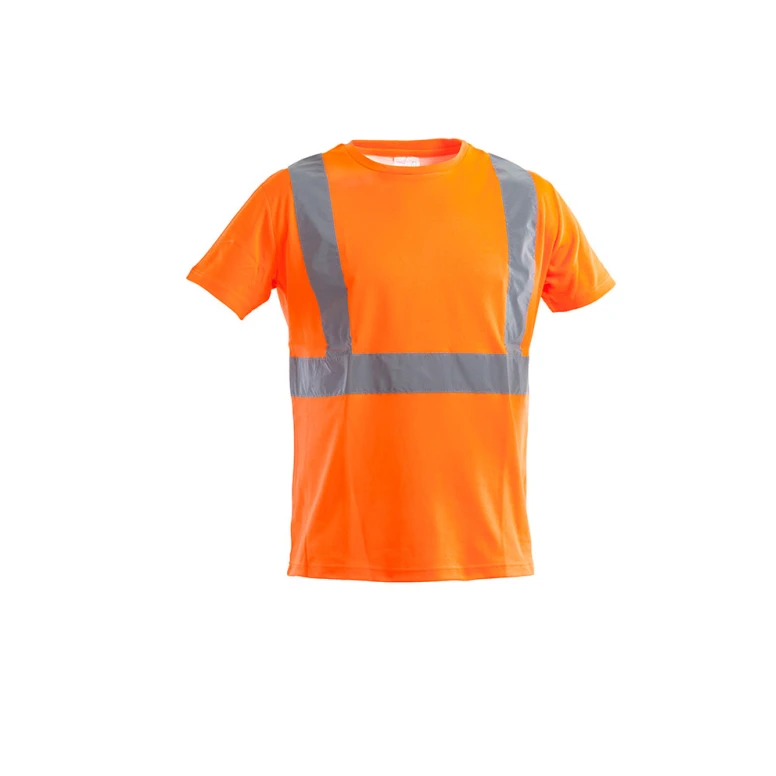 Camiseta de trabajo Alta Visibilidad Cuello redondo Mangas cortas P&P Loyal AVC14 202