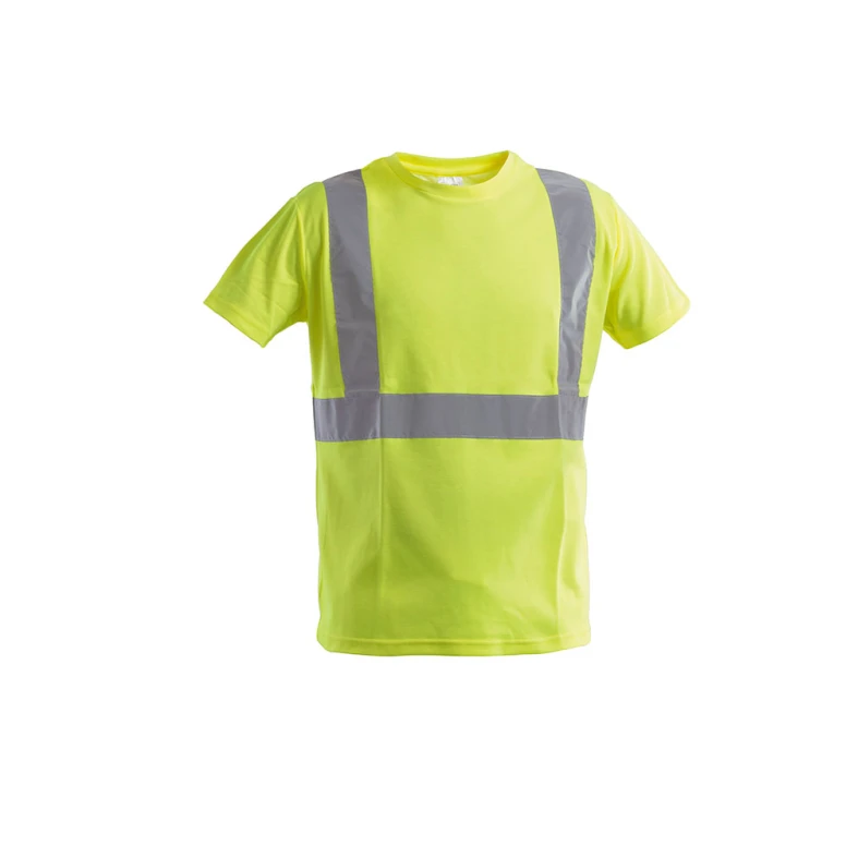 Camiseta de trabajo Alta Visibilidad Cuello redondo Mangas cortas P&P Loyal AVC14 202