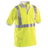 Polo de trabajo Alta Visibilidad Mangas cortas 100% Algodon P&P Loyal AVX11 110