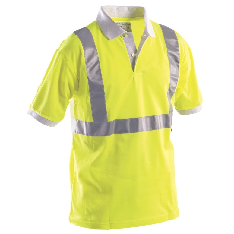 Polo de trabajo Alta Visibilidad Mangas cortas 100% Algodon P&P Loyal AVX11 110