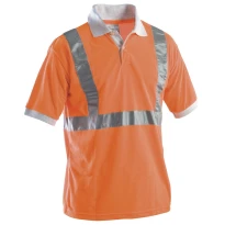 Polo de trabajo Alta Visibilidad Mangas cortas P&P Loyal AVX11 301