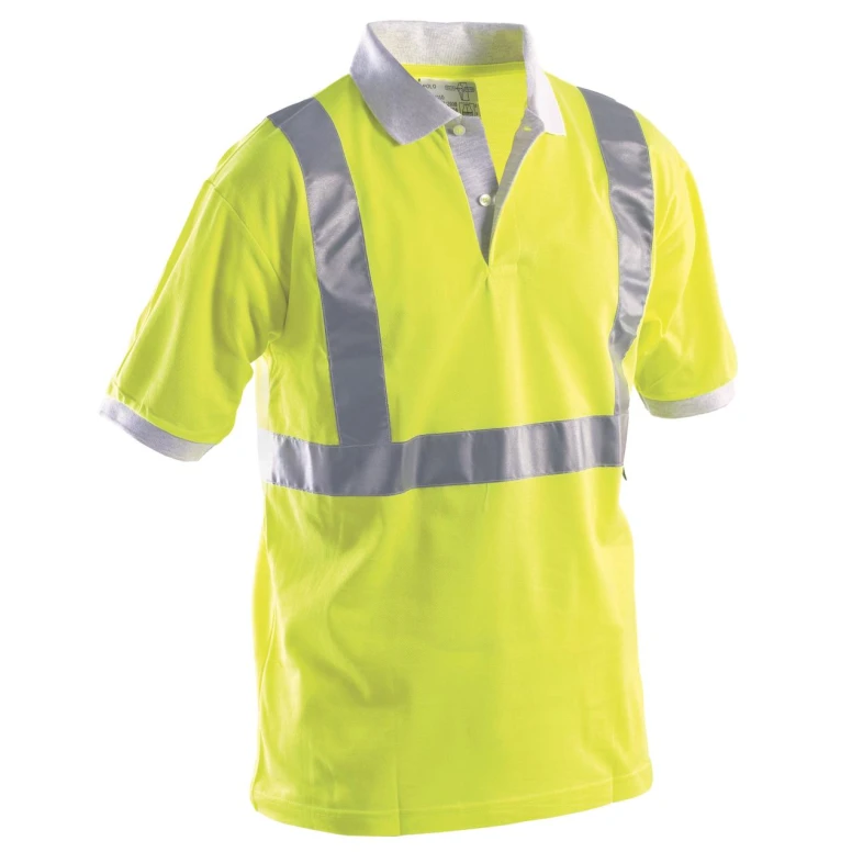 Polo de trabajo Alta Visibilidad Mangas cortas P&P Loyal AVC11 212