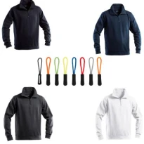 Sudadera de trabajo media cremallera P&P Loyal FLP65 200