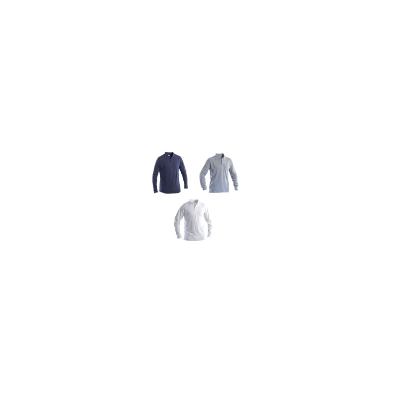 Polo de trabajo de manga larga 100% Algodón peinado P&P Loyal STP35 102