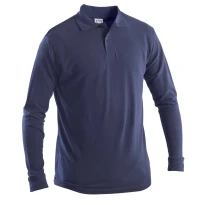 Polo de trabajo de manga larga 100% Algodón peinado P&P Loyal STP35 102
