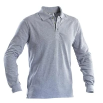 Polo de trabajo de manga larga 100% Algodón peinado P&P Loyal STP35 102