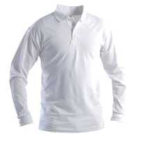 Polo de trabajo de manga larga 100% Algodón peinado P&P Loyal STP35 102