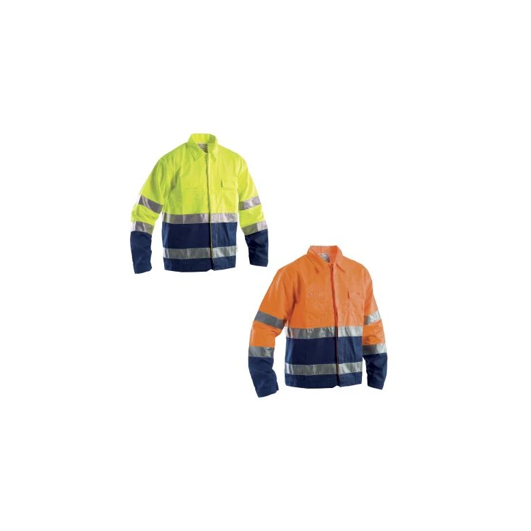 Chaqueta de trabajo Alta Visibilidad Multibolsillos de invierno P&P Loyal AVB05 205