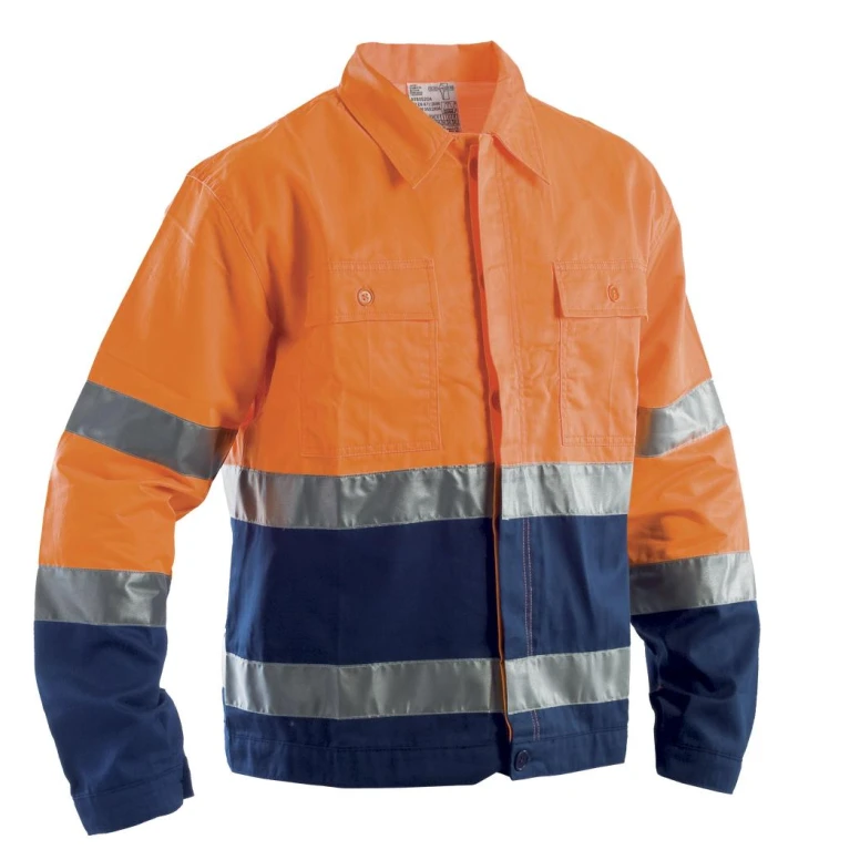 Chaqueta de trabajo Alta Visibilidad Multibolsillos de invierno P&P Loyal AVB05 205