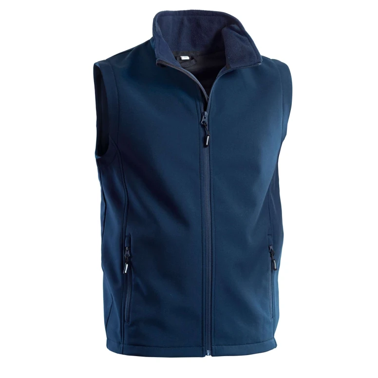 Chaleco de trabajo Softshell Multibolsillos Race P&P Loyal GGXZ9300 de invierno y acolchado