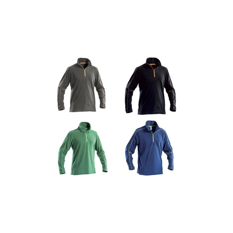 Sudadera de trabajo en micropolar media cremallera P&P Loyal GGX27 300