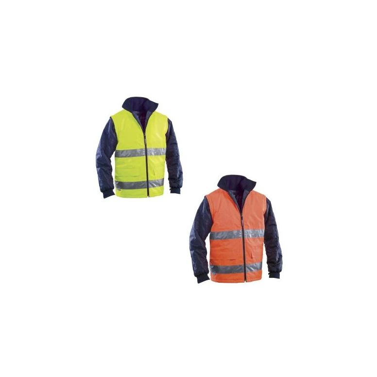 Chaleco de trabajo Alta Visibilidad con mangas P&P Loyal GGX29 413