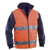 Chaleco de trabajo Alta Visibilidad con mangas P&P Loyal GGX29 413 2