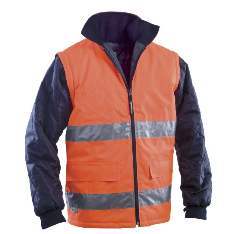 Chaleco de trabajo Alta Visibilidad con mangas P&P Loyal GGX29 413