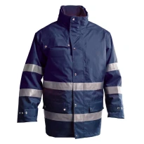 Chaqueta de trabajo Alta Visibilidad Multibolsillos de invierno 300 D P&P Loyal GGX30 413 2