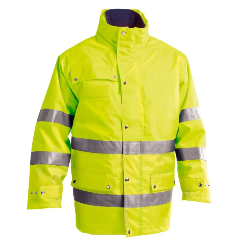 Chaqueta de trabajo Alta Visibilidad Multibolsillos de invierno 300 D P&P Loyal GGX30 413