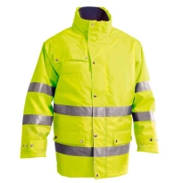 Chaqueta de trabajo Alta Visibilidad Multibolsillos de invierno 300 D P&P Loyal GGX30 413