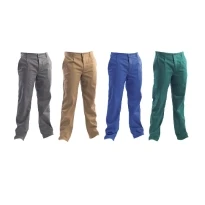 Pantalón de trabajo Multibolsillos 100% Algodon massaua P&P Loyal STC02 101