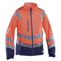 Chaqueta de trabajo Alta Visibilidad Multibolsillos Softshell P&P Loyal GGXA7 414 2