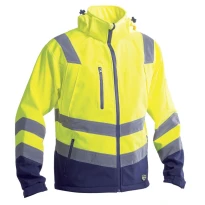 Chaqueta de trabajo Alta Visibilidad Multibolsillos Softshell P&P Loyal GGXA7 414